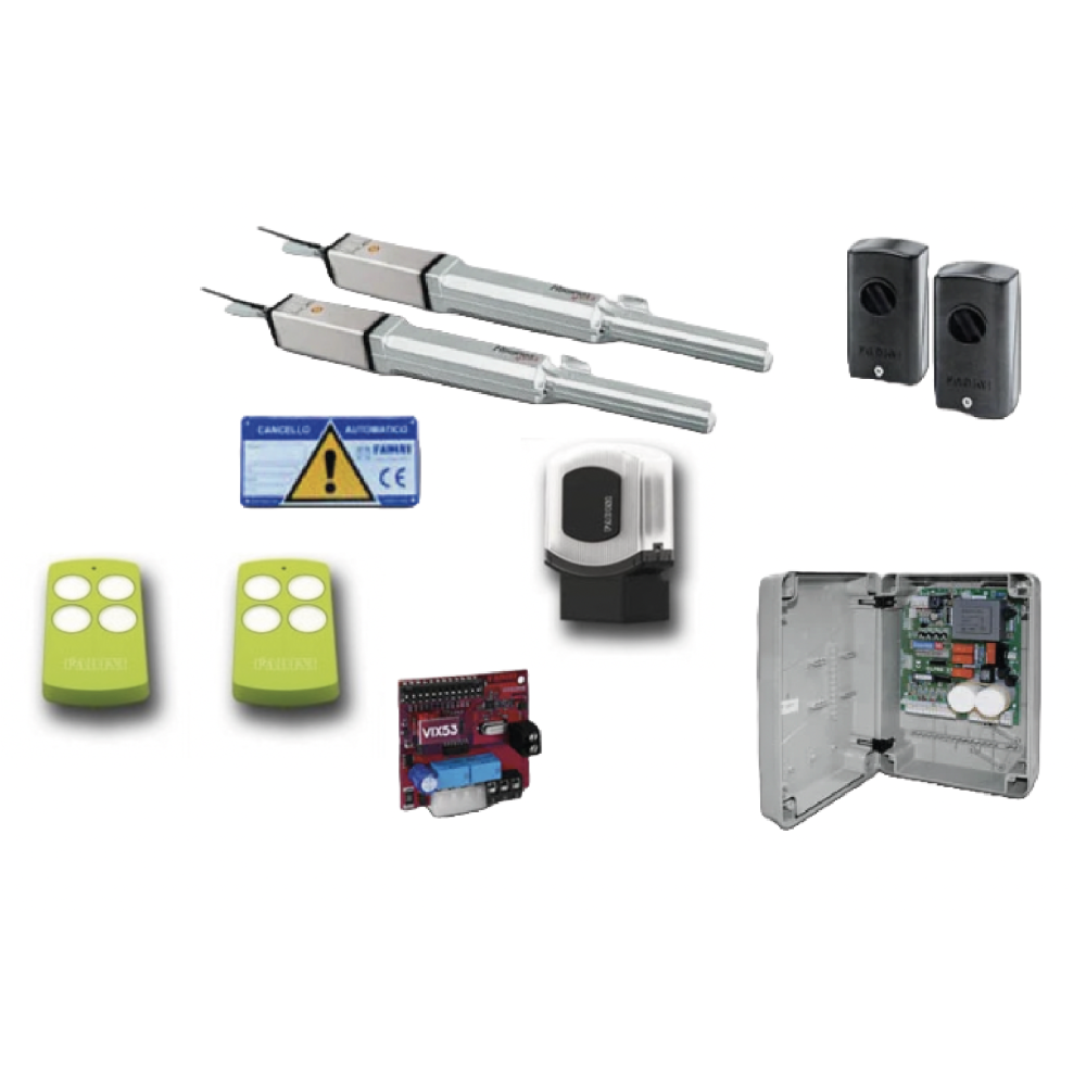 Kit de Motorisation de Portail Battant Kit Hindi 880Sprint 2 Émet.Vix53 FADINI 8821K0VL