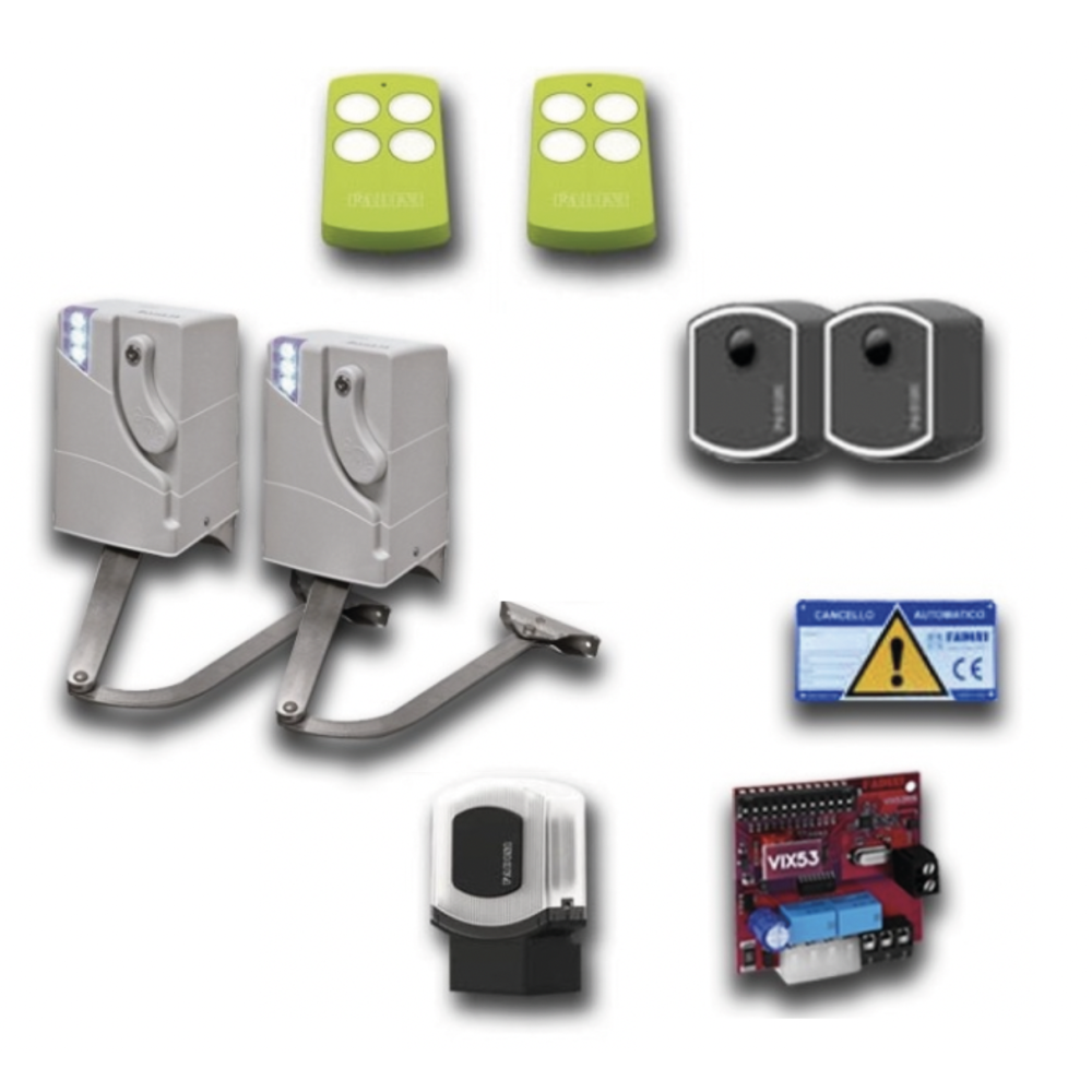 Kit de Motorisation de Portail Battant Kit Bart 350 2 Émet.Vix53 FADINI 3521K0VL